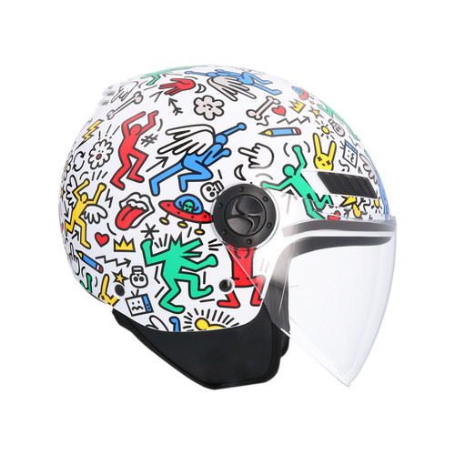 Casco shiro kyoto doodle - kyoto,