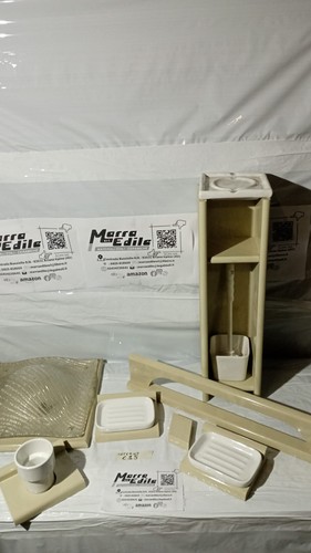 Set accessori bagno vintage - bagno,