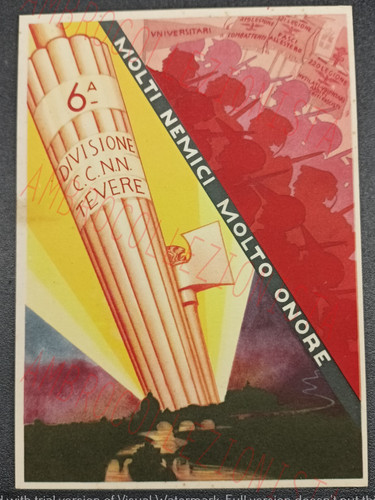 Cartolina molti nemici - cartolina,