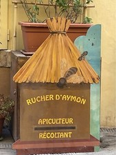 insegna di apicultura francese vintage 