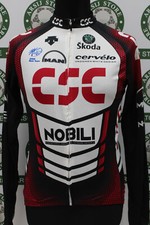 Giacca jacket ciclismo CSC DESCENTE TG M Y942 bike shirt maillot trikot jersey