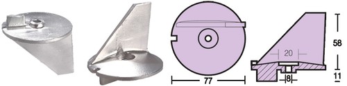 Anodo pinna a - a,