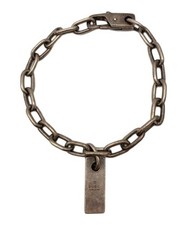 Bracciale Gucci placca argento