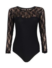 Body teddy pezzo unico manica - body,