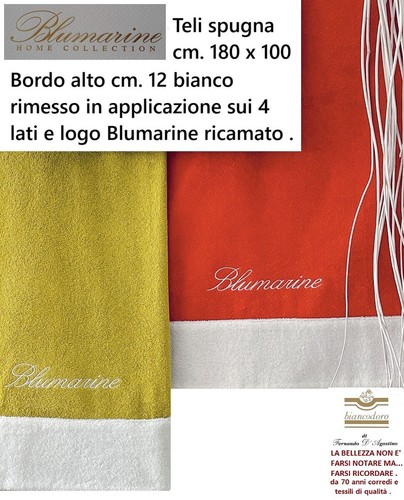 Telo spugna blumarine 180 - blumarine,