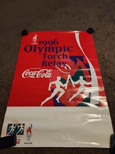 Poster relè torcia olimpica - relè,