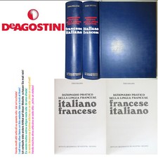 Dizionario  Italiano - Francese e corso "Il Francese per tutti", De Agostini.