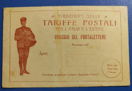 1927 cartolina omaggio del - 1927,