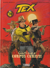 TEX ROMANZI A FUMETTI CARTONATO N.7 GIUSTIZIA A CORPUS CHRISTI - BONELLI EDITORE