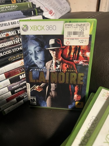 Noire xbox 360 - l.a.noire,