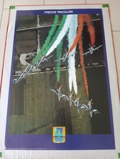 Poster vintage anni 80 Ufficiale Frecce Tricolori 61 x 91 cm