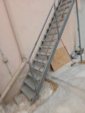 scala usata in ferro zincato Lunga 7 Metri, Alta 4,5 Metri