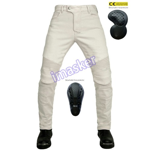 Pantaloni uomo moto protettivi - pantaloni,