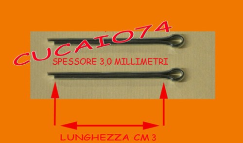 Coppiglia per dado - coppiglia,