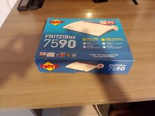 AVM FRITZ!Box 7590 Dual Band Modem Wi-Fi Router VOIP VDSL - Bianco/Rosso