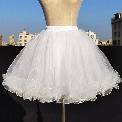 Sottogonna donna lolita ruffle - sottogonna,