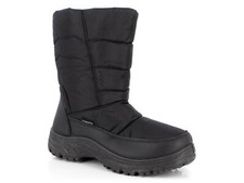 KIMBERFEEL DOPOSCI STIVALI DA NEVE UOMO INVERNO BOBBY  STIVALI DA NEVE NERO