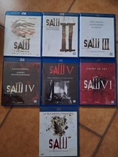Saw L'enigmista Lotto 8 BluRay Collezione Saga Completa 2 3 4 5 6 3D Rarissimi