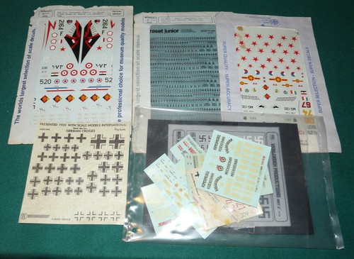 Decalcomanie vintage - decalcomanie,