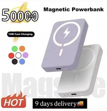 Power bank Magnetico Portatile  Iphone 50000mAh Caricabatterie Magnetico Magsafe