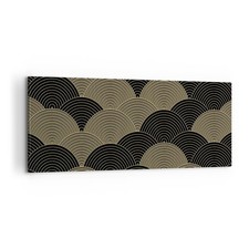Quadro tela 100x40cm - quadro, nero