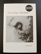 Patti Smith SIGNED Bread Of Angels Book Hardback Memoir 1st Edition MINT UNREAD