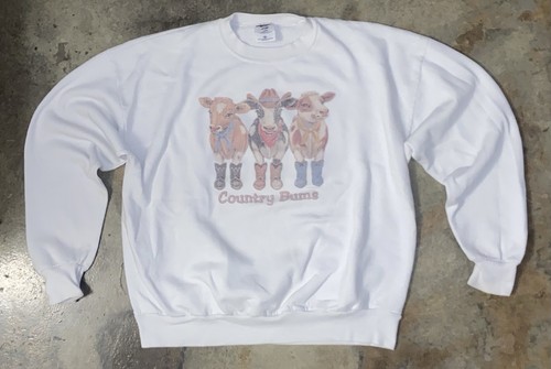 Felpa mucca vintage - , country