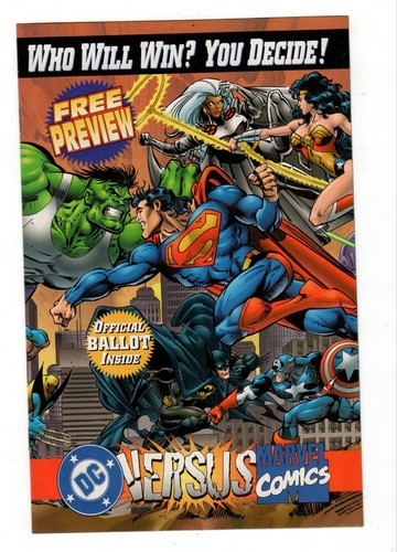 Anteprima versus marvel con - dc,