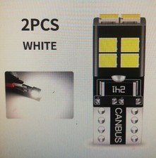 2X Led Luci Di Posizione Lampadina T10 W5W 194 Cambus VW Golf 3 4 5 6 Mk5