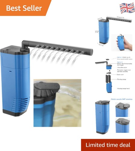 Filtro sommergibile blu