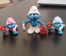 Lotto 3 Puffi Smurfs PEYO