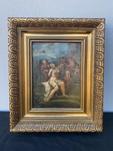 Dipinto olio rame - dipinto,