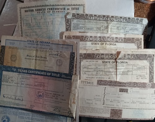 Moto guzzi paperwork - 8,