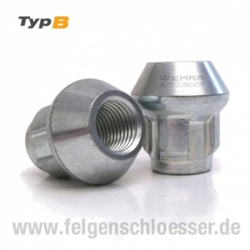 Typ felgenschloss mutter - typ,