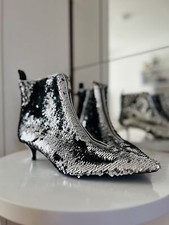 Stivaletti zara argento - stivaletti,