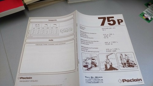 Escavatore poclain 9 - escavatore,