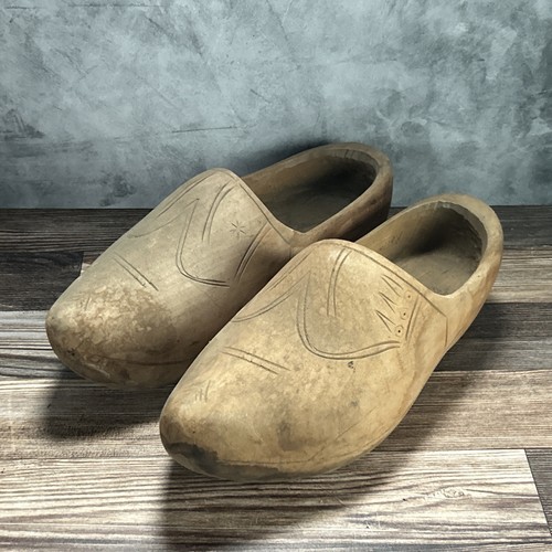 Zoccoli vintage legno - zoccoli, in