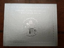 SERIE DIVISIONALE 8 MONETE EURO, VATICANO 2003 IN FOLDER UFFICIALE FDC/BU RARA