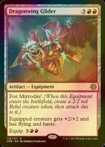 Mtg dragonwing glider foil one - dragonwing,