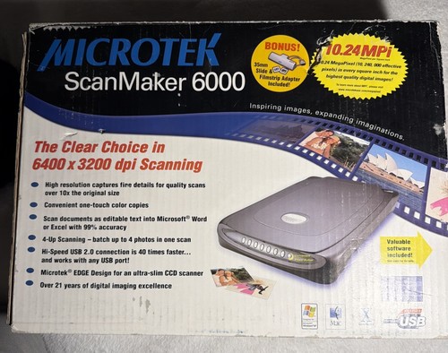 Microtek scanmaker 6000 - microtek,
