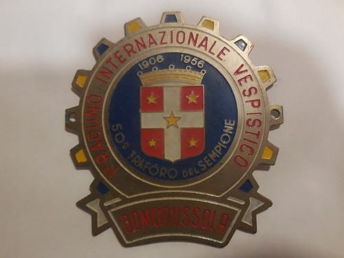 Placca raduno vespa - raduno,
