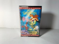 DISNEY LA SIRENETTA -LA  STORIA E LE CANZONI / IN VERSIONE ORIGINALE/ MC OMAGGIO