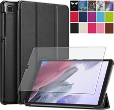 Custodia protettiva Lonfeid + vetro temperato 9H per Samsung Galaxy Tab A7 Lite 8.7 2021 -3