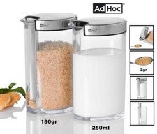 SET 2 CONTENITORI EROGATORI X