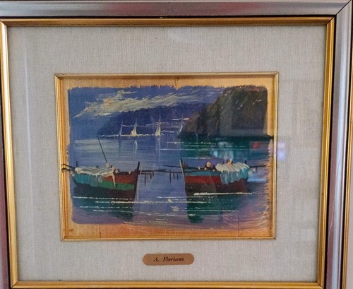 Quadro dipinto mano - ,