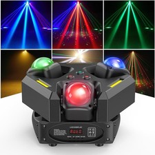 150W Teste Mobili LED RGBW Luci Discoteca con Stroboscopi COB 19/29CH Moving