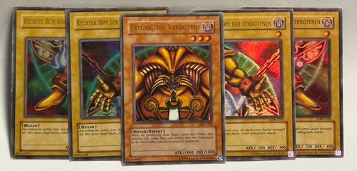 Lob exodia set - yu-gi-oh!,