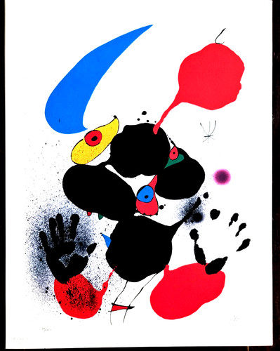 Joan miro 65x50 cm - miro, edizione