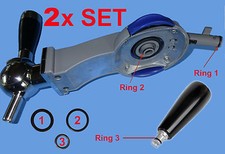 2 SET: 6 guarnizioni O-ring