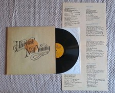 LP Gatefold + Poster Testi NEIL YOUNG - HARVEST  Stampa Europea Anni '70